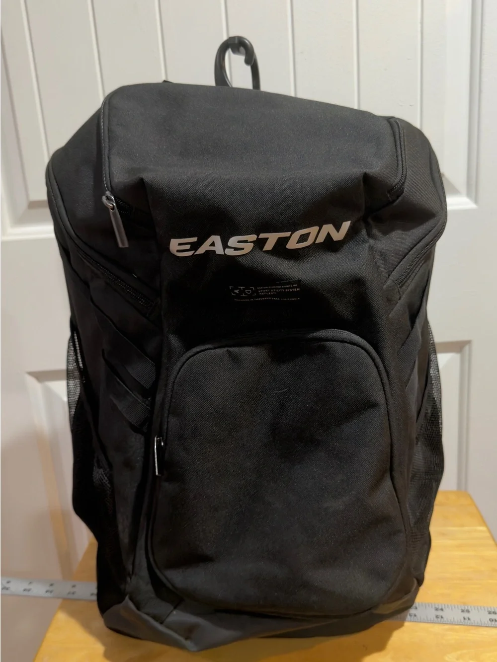 Easton Reflex Baseball Backpack Black – Baseball/Softball Equipment Bag Sports